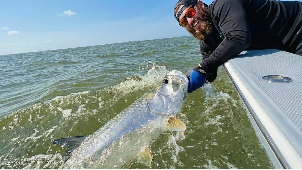 Pescando sabalo real
